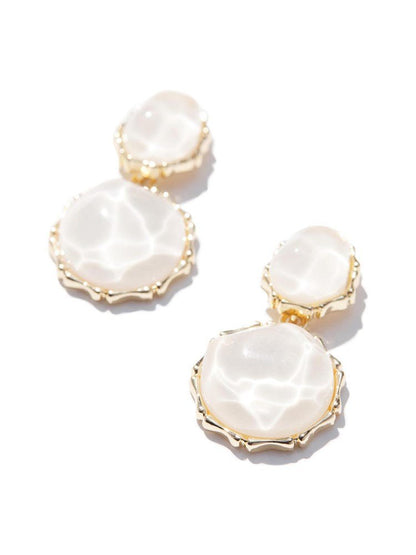 Ollie Ivory Earrings by Montique