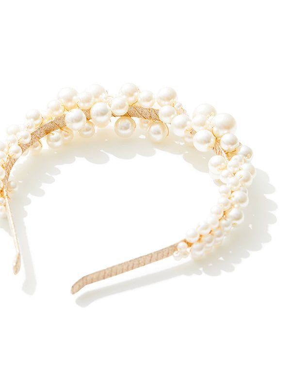 Pearla Gold Headband by Montique