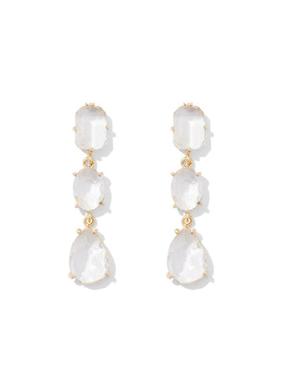 Rylee Gold Drop Earrings by Montique