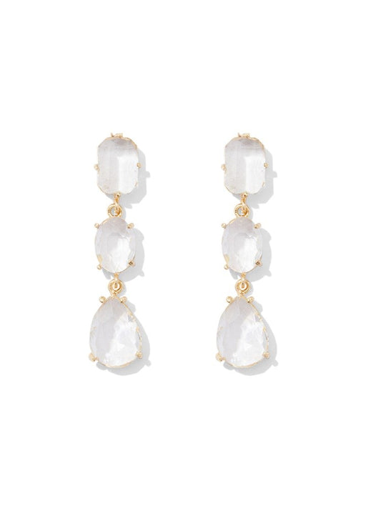 Rylee Gold Drop Earrings by Montique