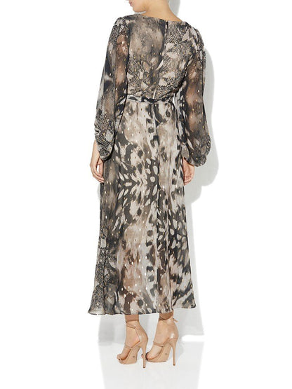 Sahara Kenya Print Dress by Montique