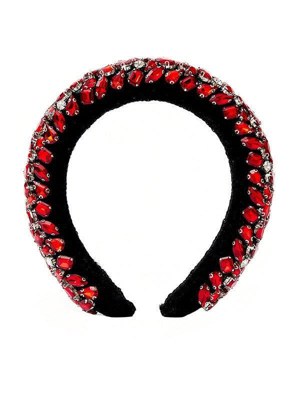 Sam Red Headband by Montique