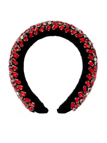 Sam Red Headband by Montique