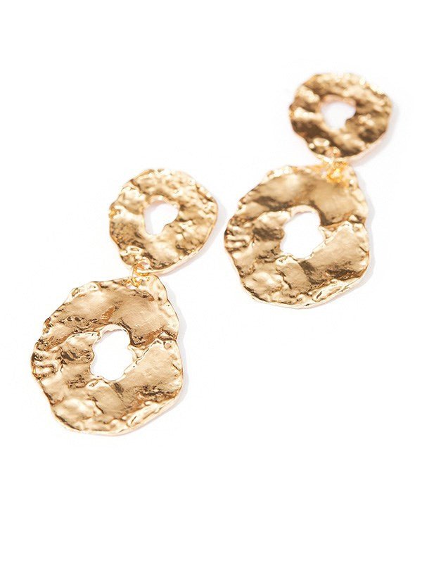 Solange Gold Earrings by Montique