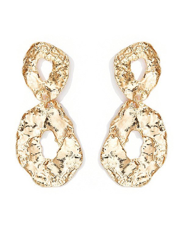 Solange Gold Earrings by Montique