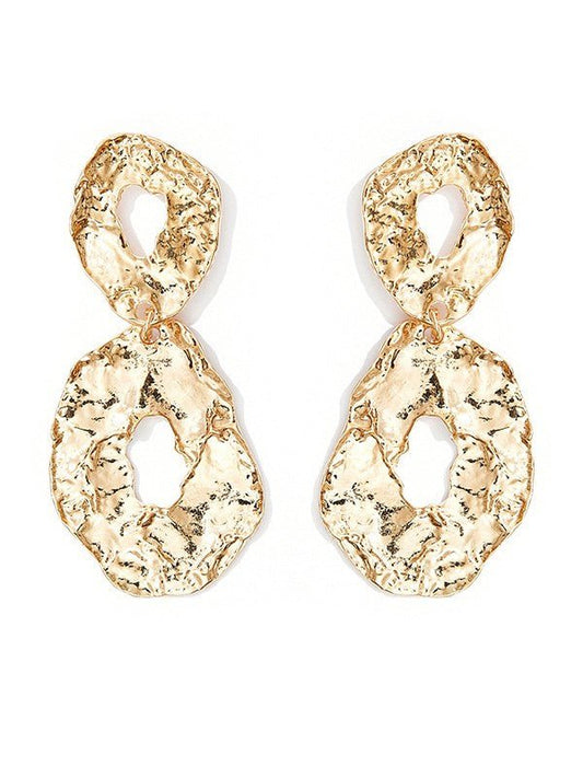 Solange Gold Earrings by Montique