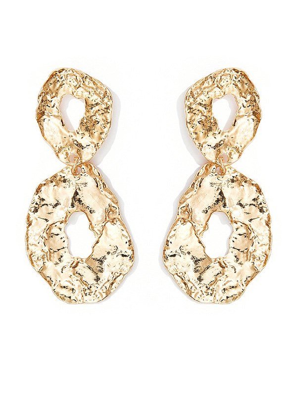 Solange Gold Earrings by Montique