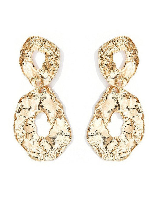 Solange Gold Earrings by Montique