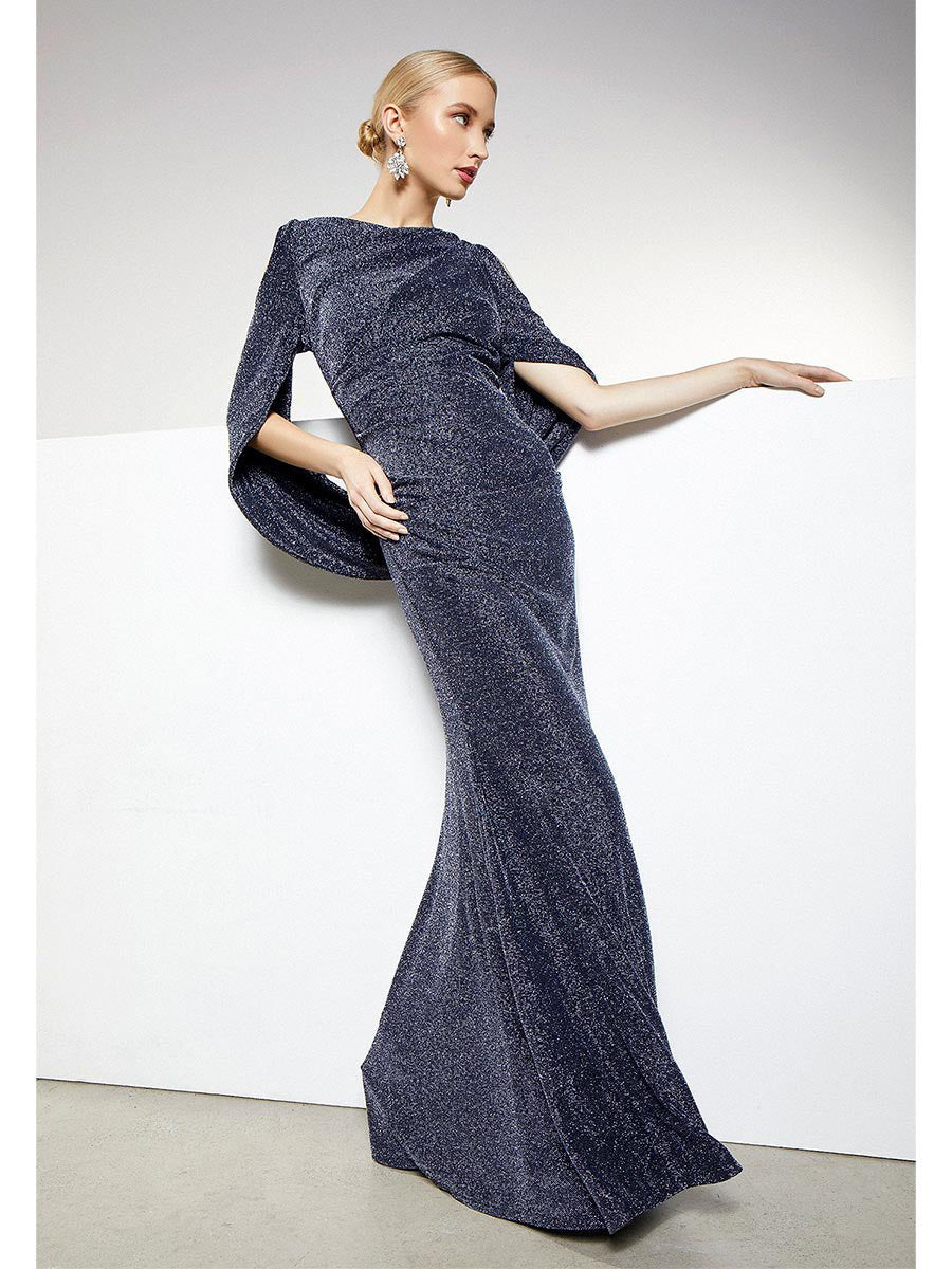 Tia Navy Gown by Montique