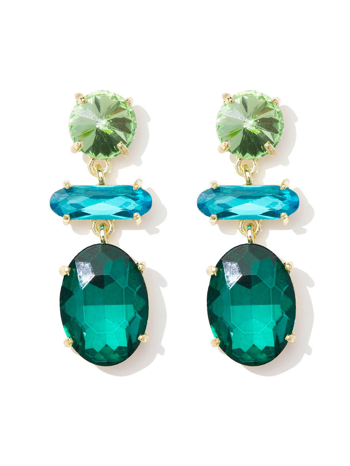 Whitney Emerald Earrings by Montique