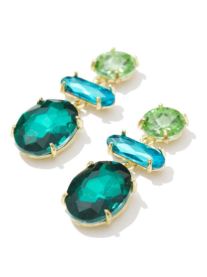 Whitney Emerald Earrings by Montique
